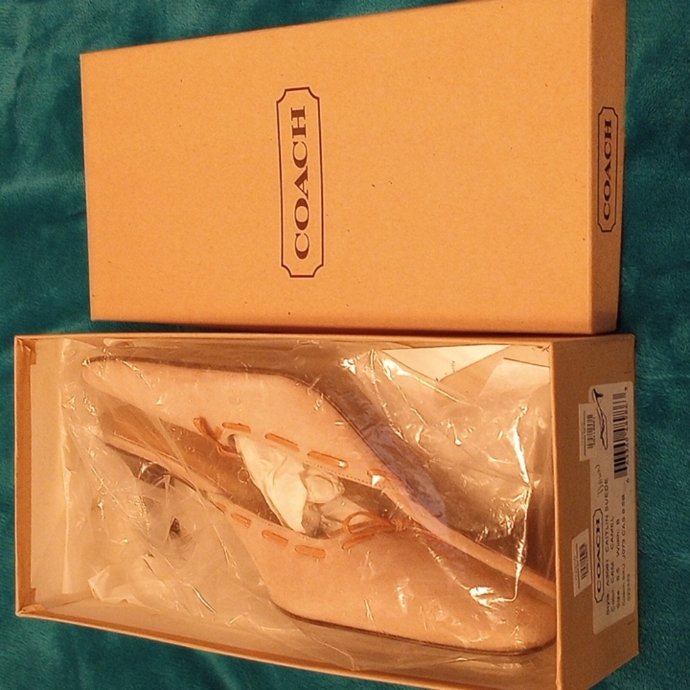 Coach Shoes, Size 8&1/2 ,Camel/Tan